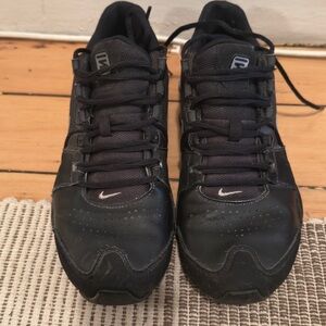 Nike SHOX AVENUE 2017, mens, Running Sneaker Shoes Black - 10.5